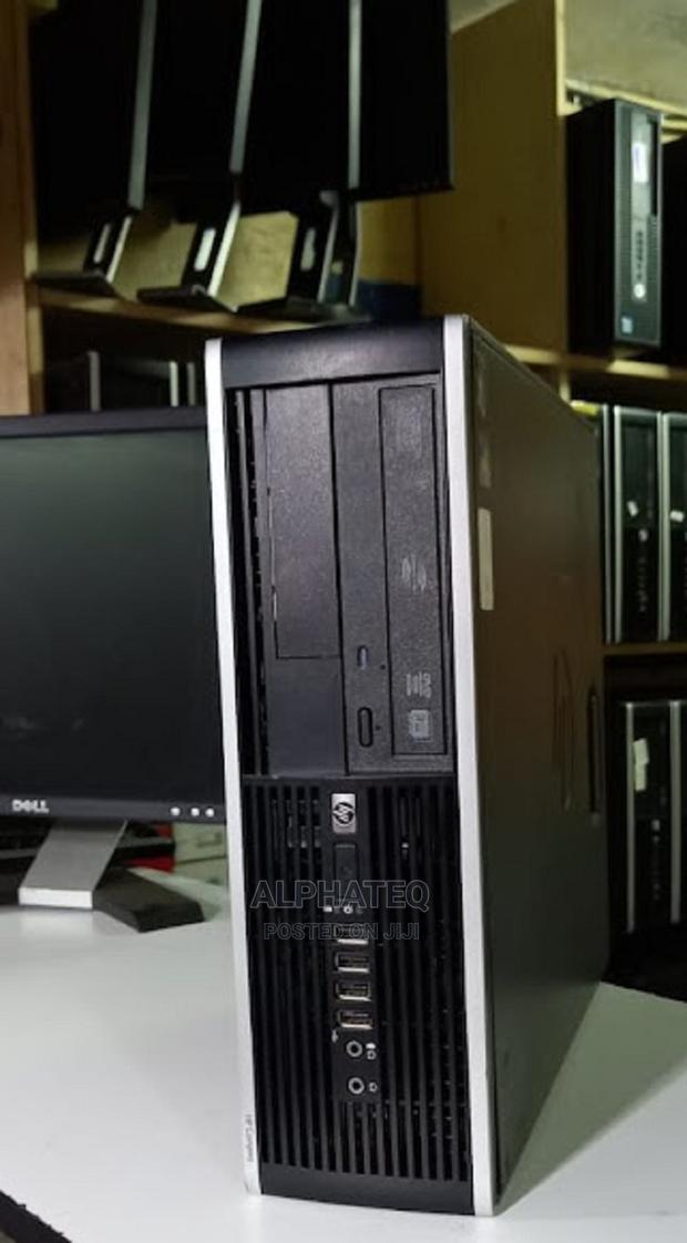 HP I3 Desktop Computer 4gb RAM 500gb HDD Windows 10 Pro PC - main view