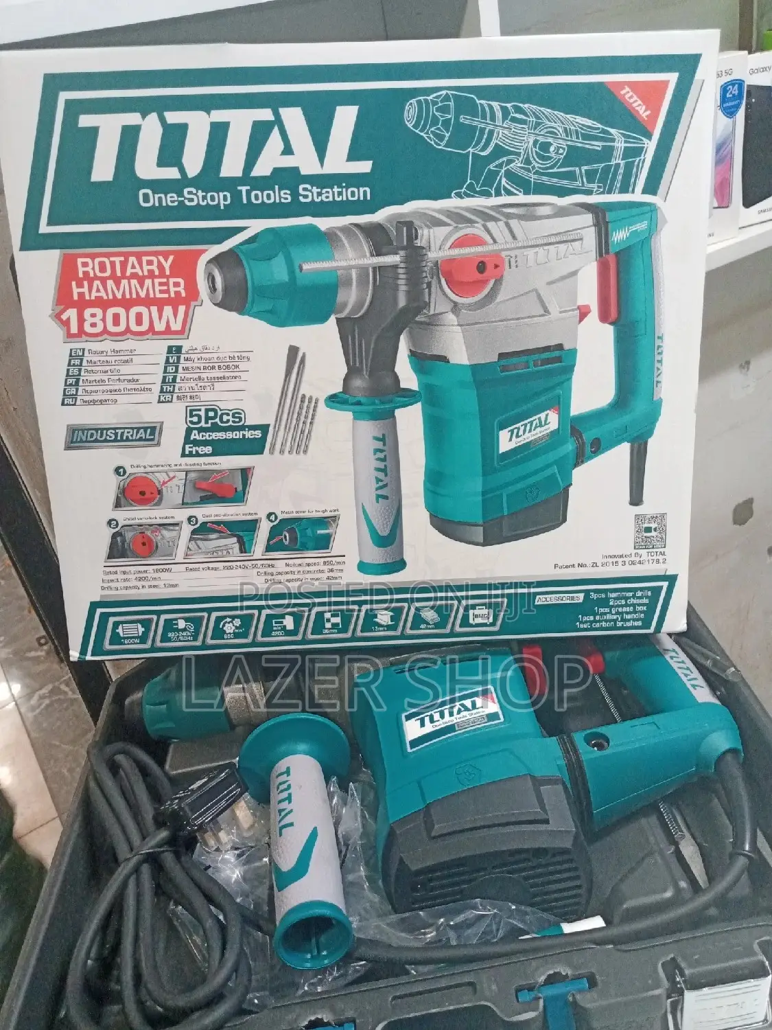 Rotary Hammer 1800w