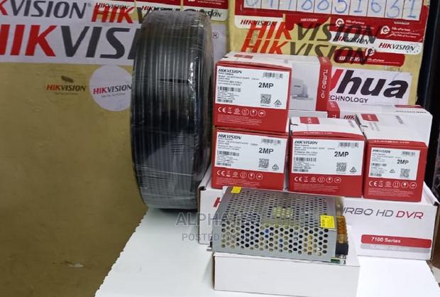 4 Four Hikvision -CCTV Camera Full System Kit 1080p - main view