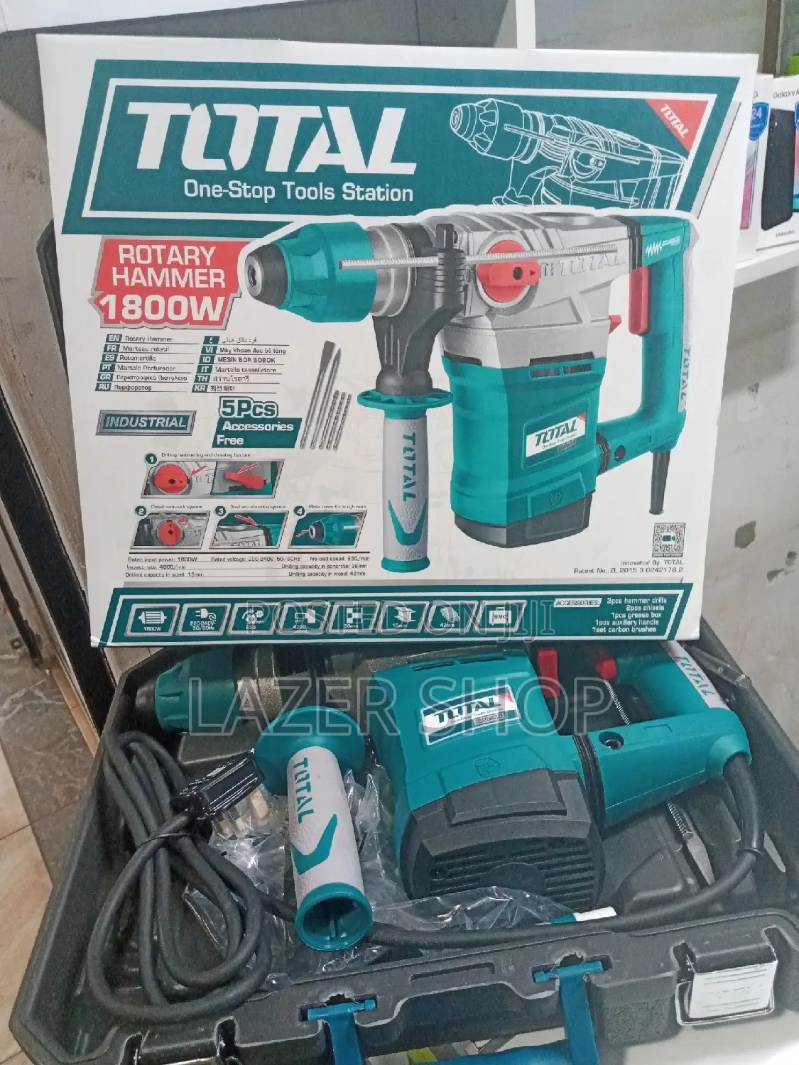 Rotary Hammer 1800w