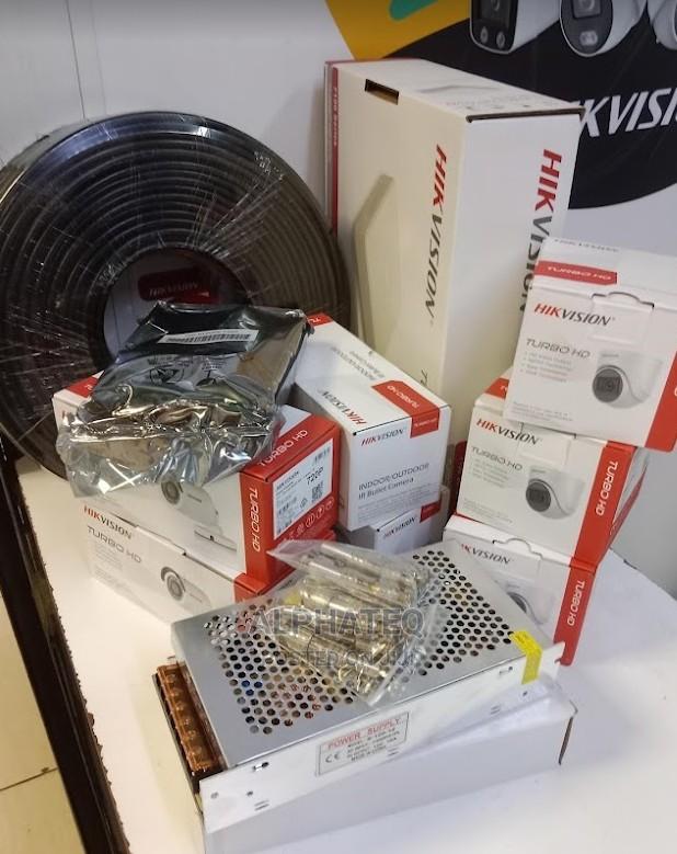 The Latest- Hikvision 4 CCTV Cameras 1080p/ 2MP Complete Kit