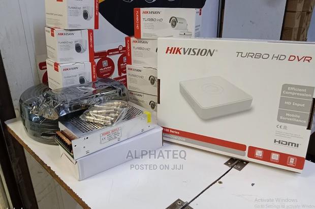 Superb 4- Hikvision 1080P Full HD CCTV-Cameras Complete Kit