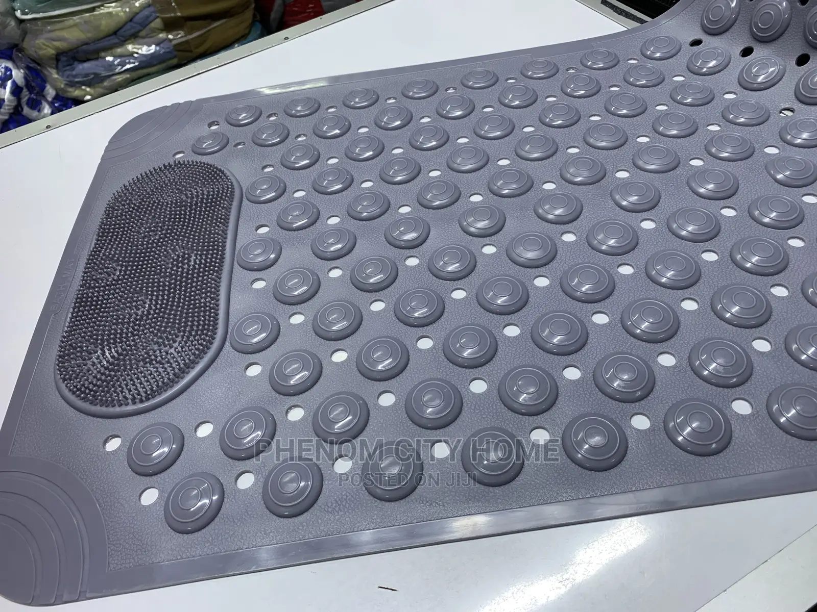 Antislip Bathroom Mats With Lazy Scrubber