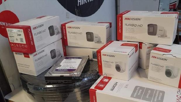 4 Four Hikvision CCTV Camera Full Installation Kit-_ - main view