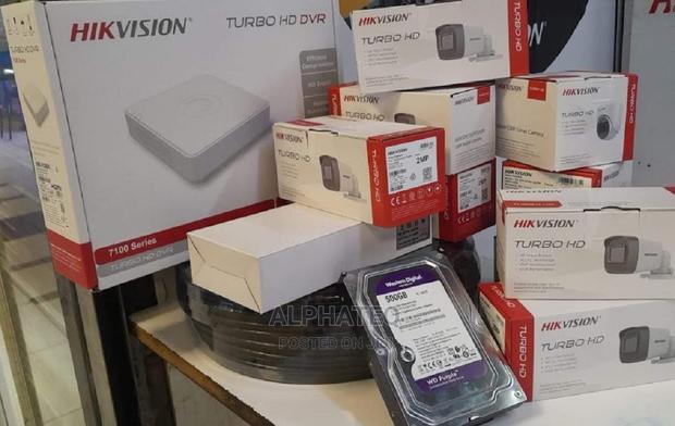 Hikvision HD Camera 4 Cameras Full Kit