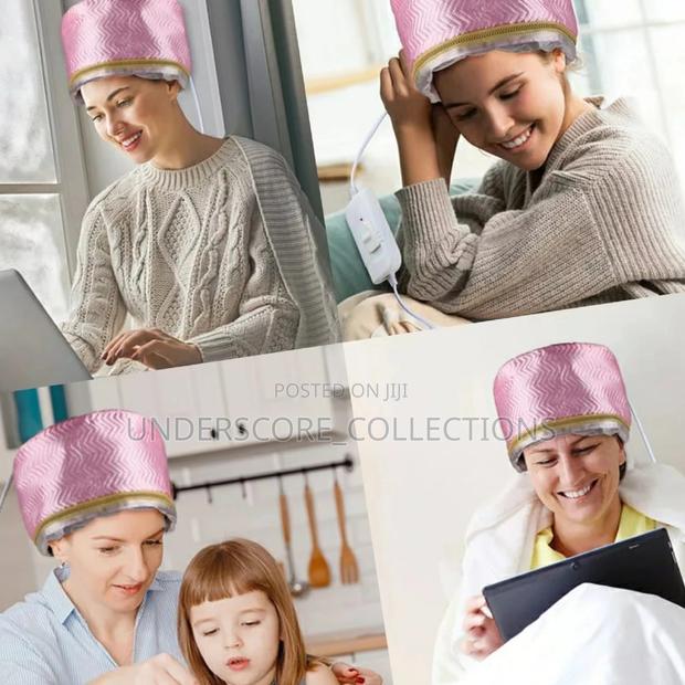 Portable Hair Steamer Cap With Three Levels of Temperature