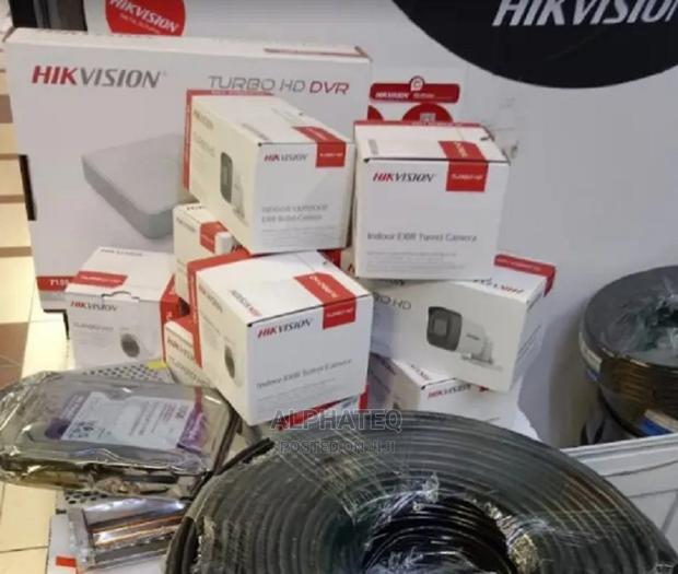 Hikvision 4 CCTV CAMERA FULL Kit (Night Vision) 1080p - main view