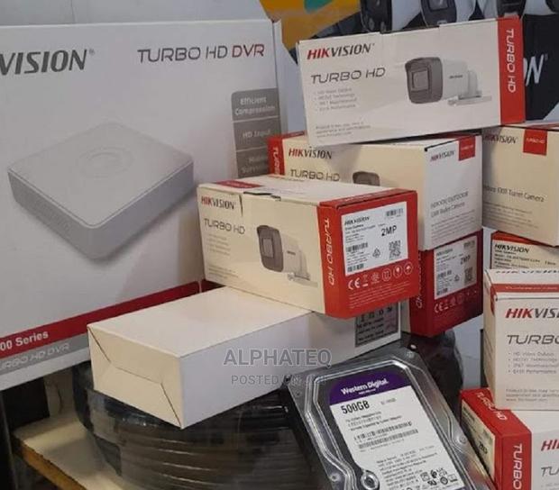 4 Hik Vision CCTV Complete Set 2MP 1080P - main view