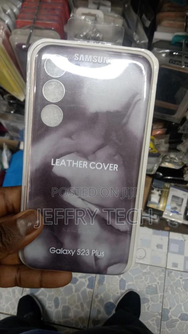 Samsung Galaxy S23 Plus Case 5G, Premium Leather - main view