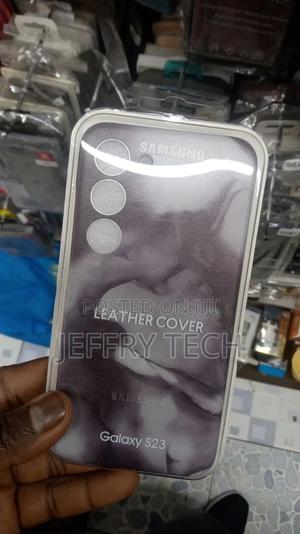 Full Grain Natural Leather Case for Samsung S23 - thumbnail 2