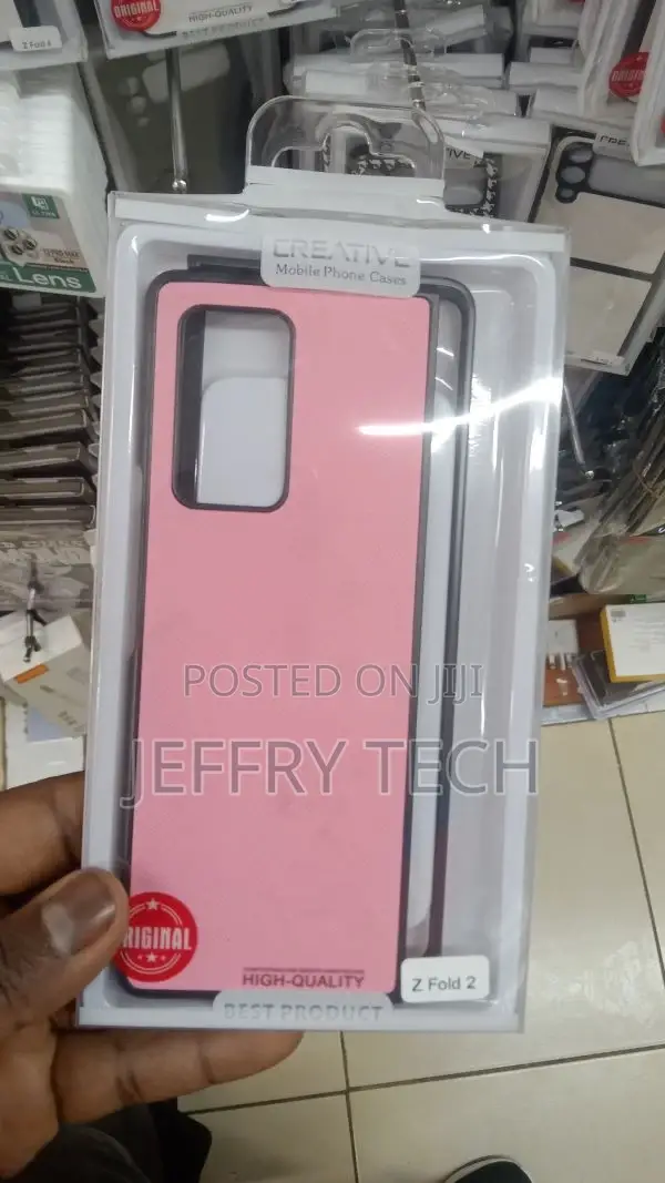 Carbon Fiber Anti-Scratch Phone Sticker for SAMSUNG Z Fold 2
