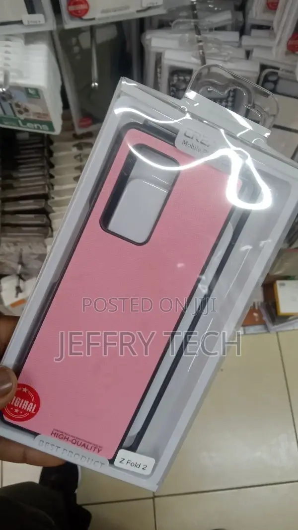 Carbon Fiber Anti-Scratch Phone Sticker for SAMSUNG Z Fold 2