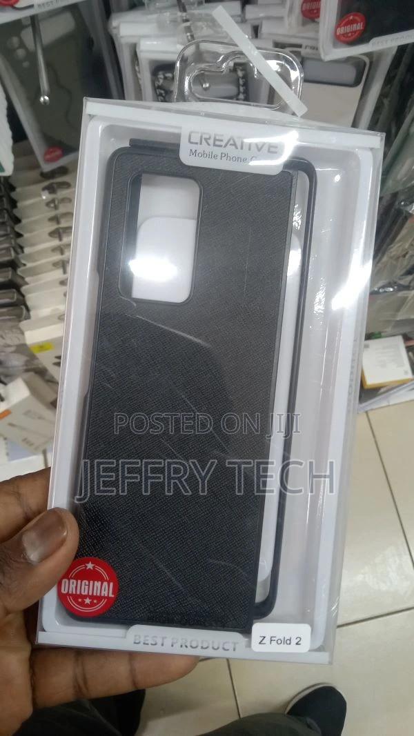 Samsung Galaxy Z Fold2 Mobile Phone Case Fiber Pattern Four- - main view