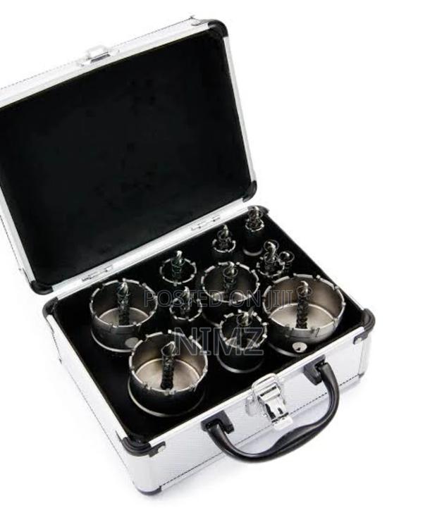 10pcs Metal /Wood Hole Saw Bits - thumbnail 2