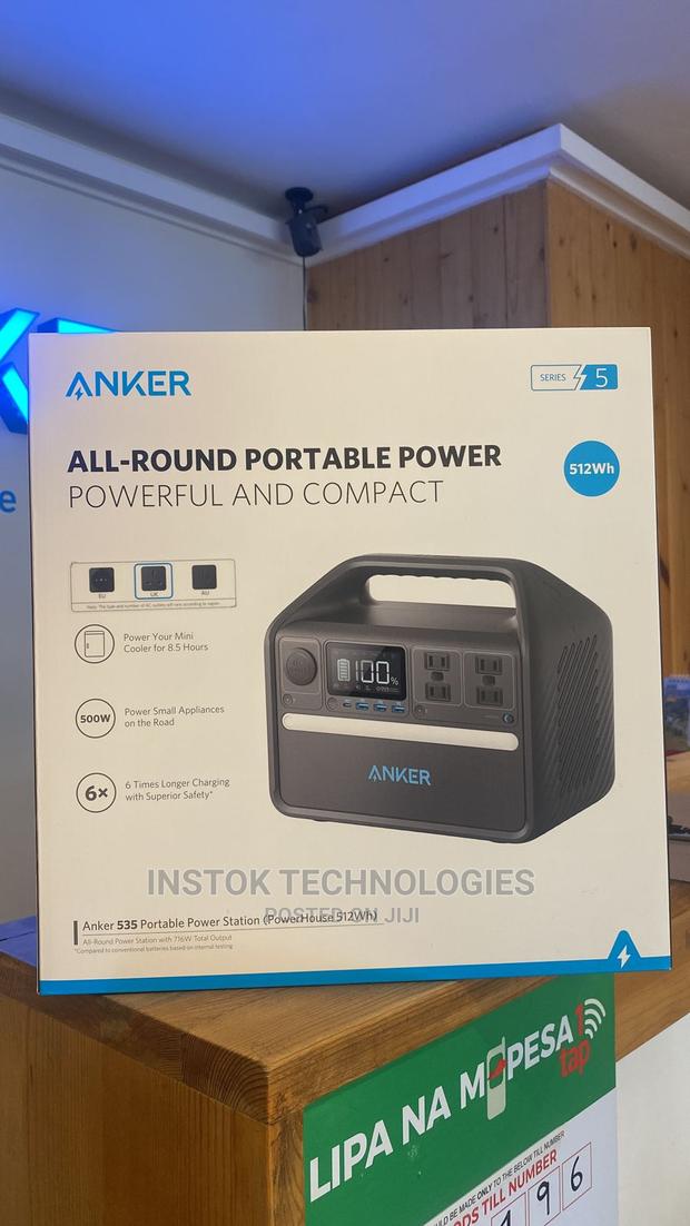 Anker 535 Portable Power Station (Powerhouse 500W / 512wh)