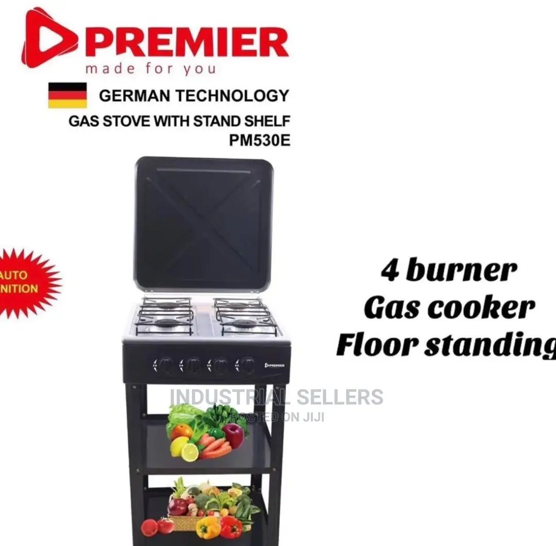 4burner Gas Cooker With Stand