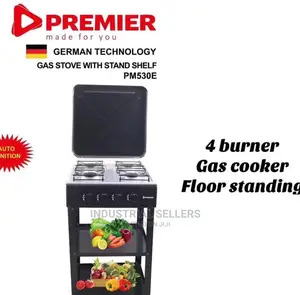 4burner Gas Cooker With Stand