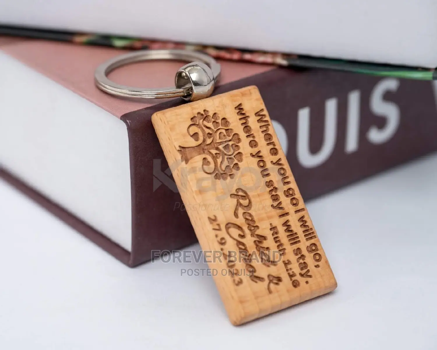 Wooden Keyrings (Engraving/Uv)