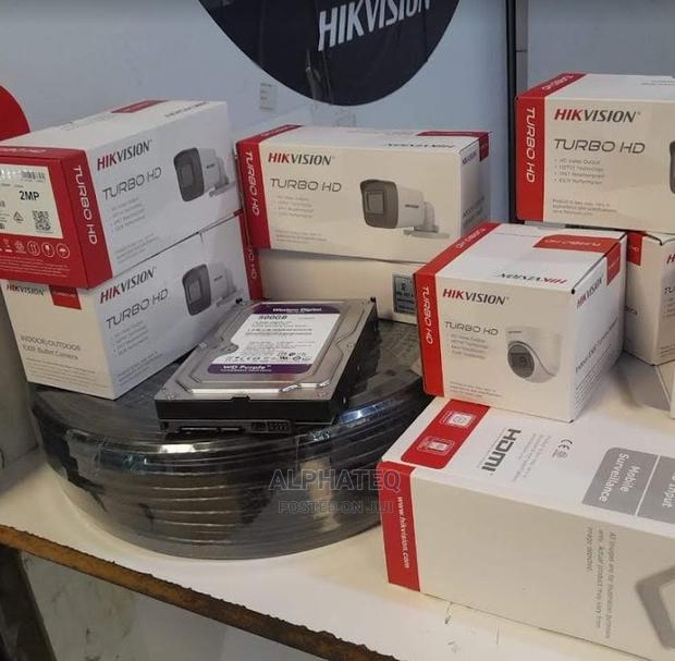 Hikvision 8 1080P 2MP Night Vision CCTV System Kit With 1TB