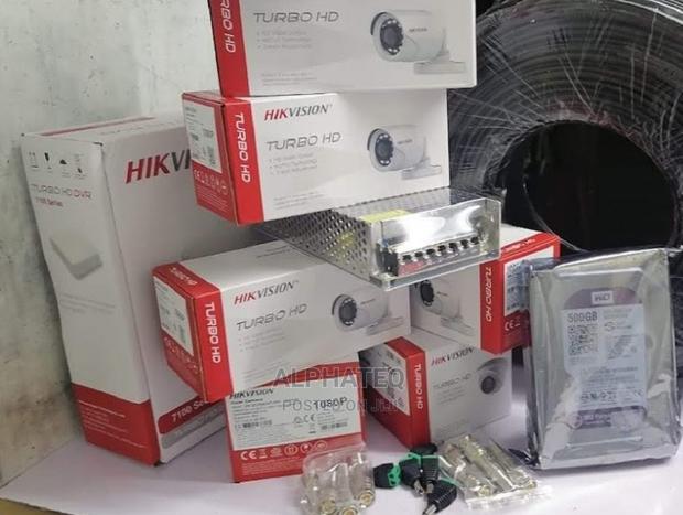 Excellent 8 CCTV Cameras Hikvision 1080p Complete Package - main view