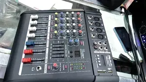 Powered Mixer 4channel, (Pmx402) 500 Watts