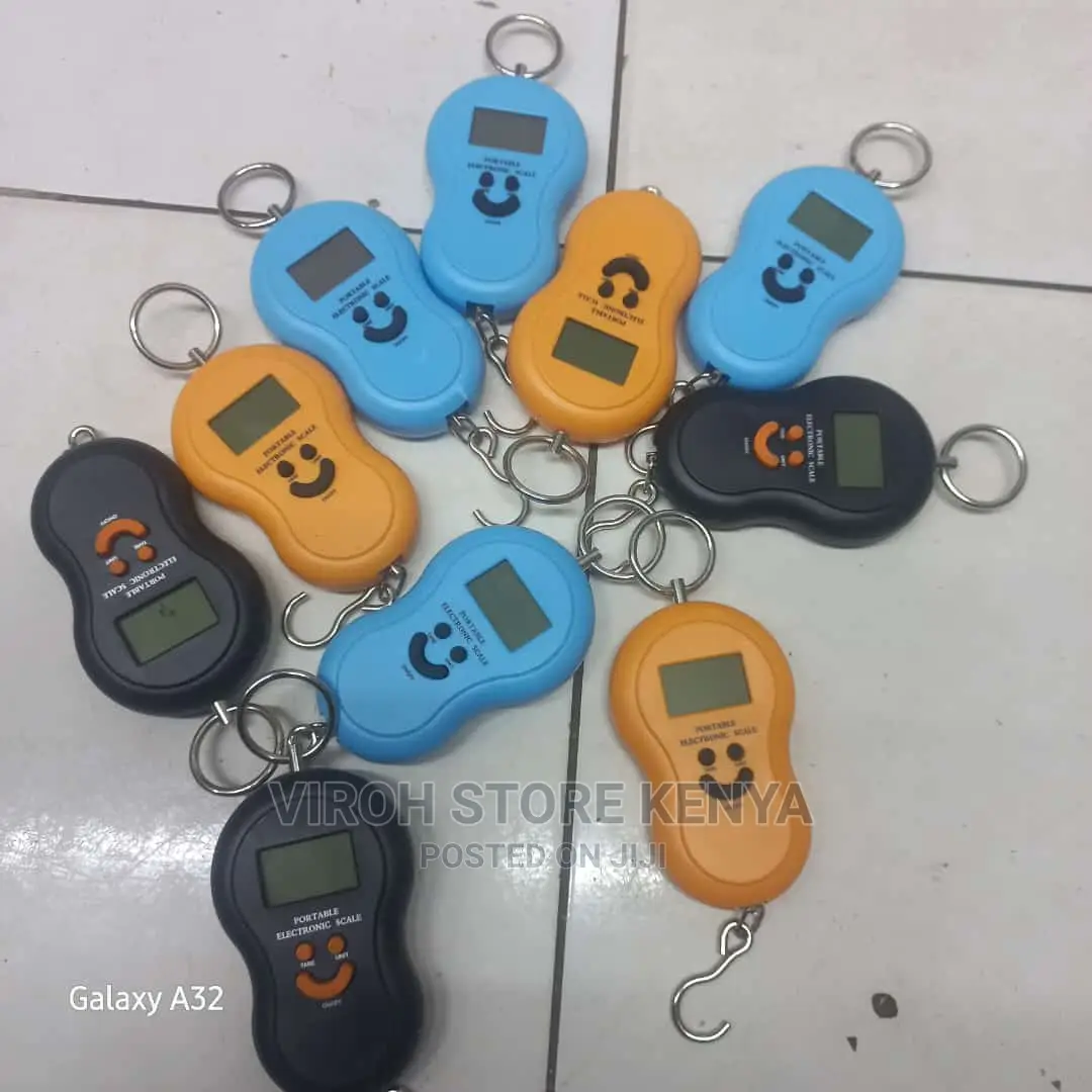 Portable Digital Weighing Machine 50kgs + AAA Batteries