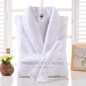 White Bathrobes Available
