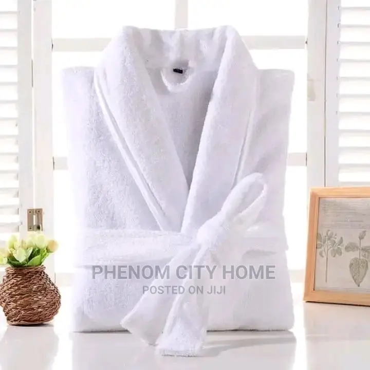 White Bathrobes Available