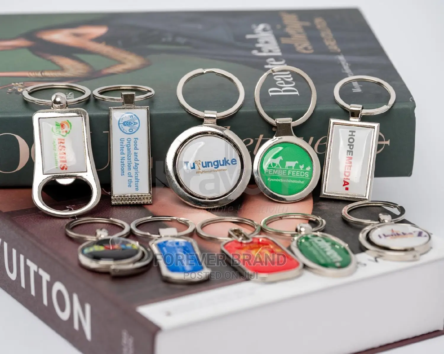 Metallic Keyholders (Different Shapes)