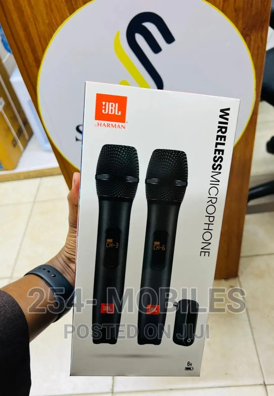 JBL Wireless Microphone System (2Pack) in Nairobi Central Audio & Music Equipment, Collins