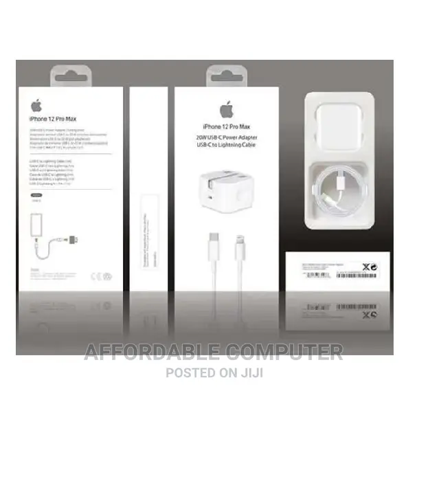 Apple Original Charger for iPhone 20W Type-C to Lightning