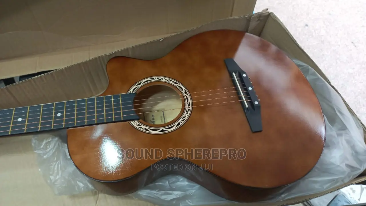 Olive Tree Accoustic Guitar