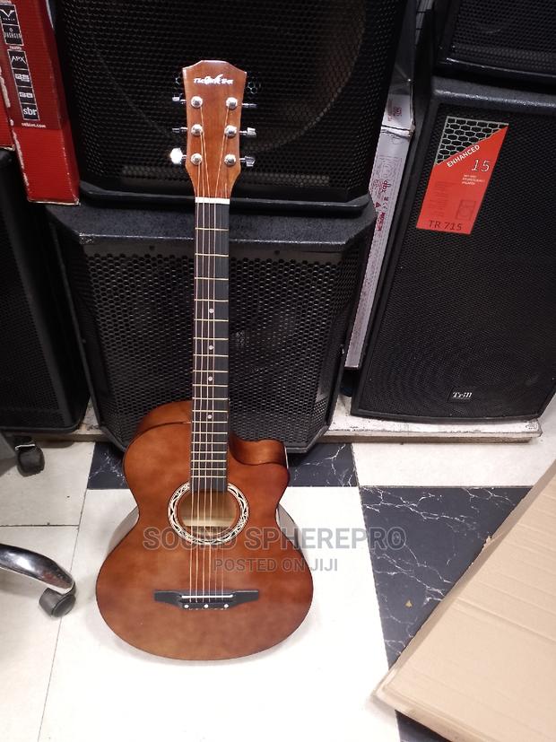 Olive Tree Accoustic Guitar - main view