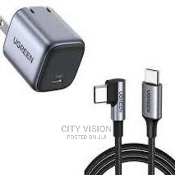 Ugreen Usb-C 25W Pd Charger With C-C 2M Cable Available Now - main view