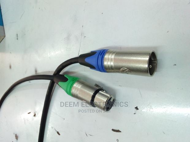 3meter Long XLR to XLR Cables - main view