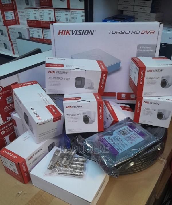 8 Cameras CCTV Complete Package Kit Turbo Hd 2mp