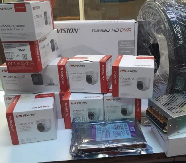 8-Eight CCTV Cameras Complete Kit 1080p Turbo Hd