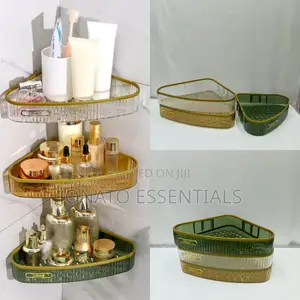 Wall Mounted Corner Bathroom Shelf Organizer