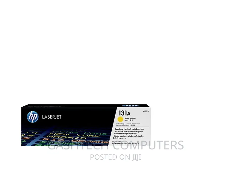 HP 131A Yellow Original Laserjet Toner Cartridge, CF212A