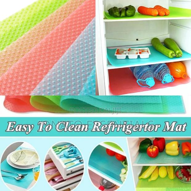 4 Piece Fridge Refrigerator Mats - main view