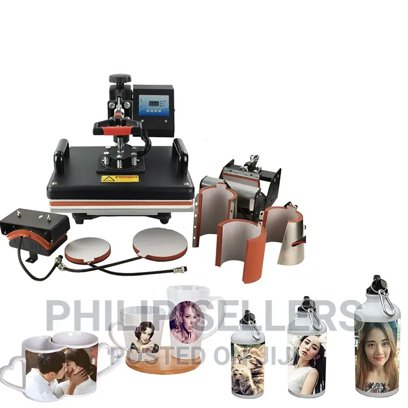 8 In 1 Combo Heat Press Machine Thermal Transfer Machine Sublimation