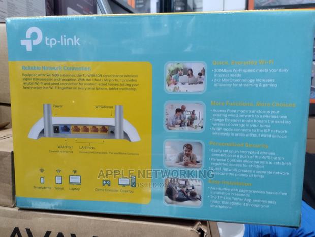 Tp-Link Tl-Wr840n Router - thumbnail 2