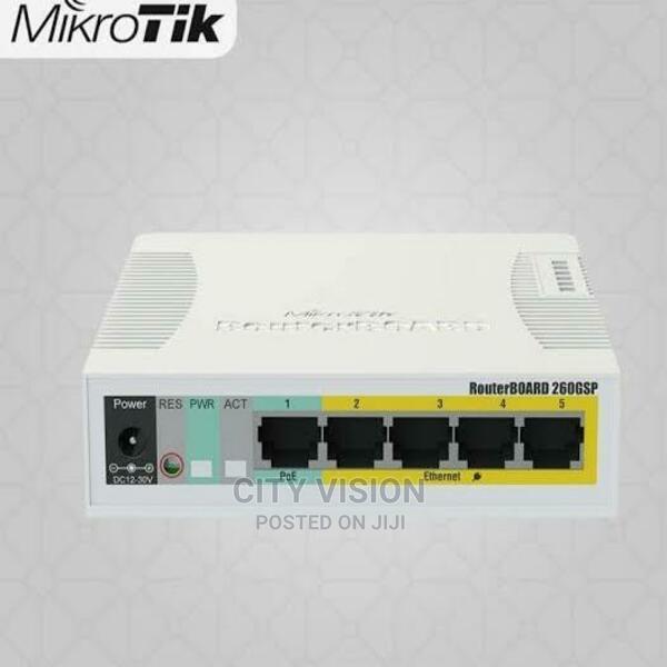 Mikrotik RB260GSP Router - main view