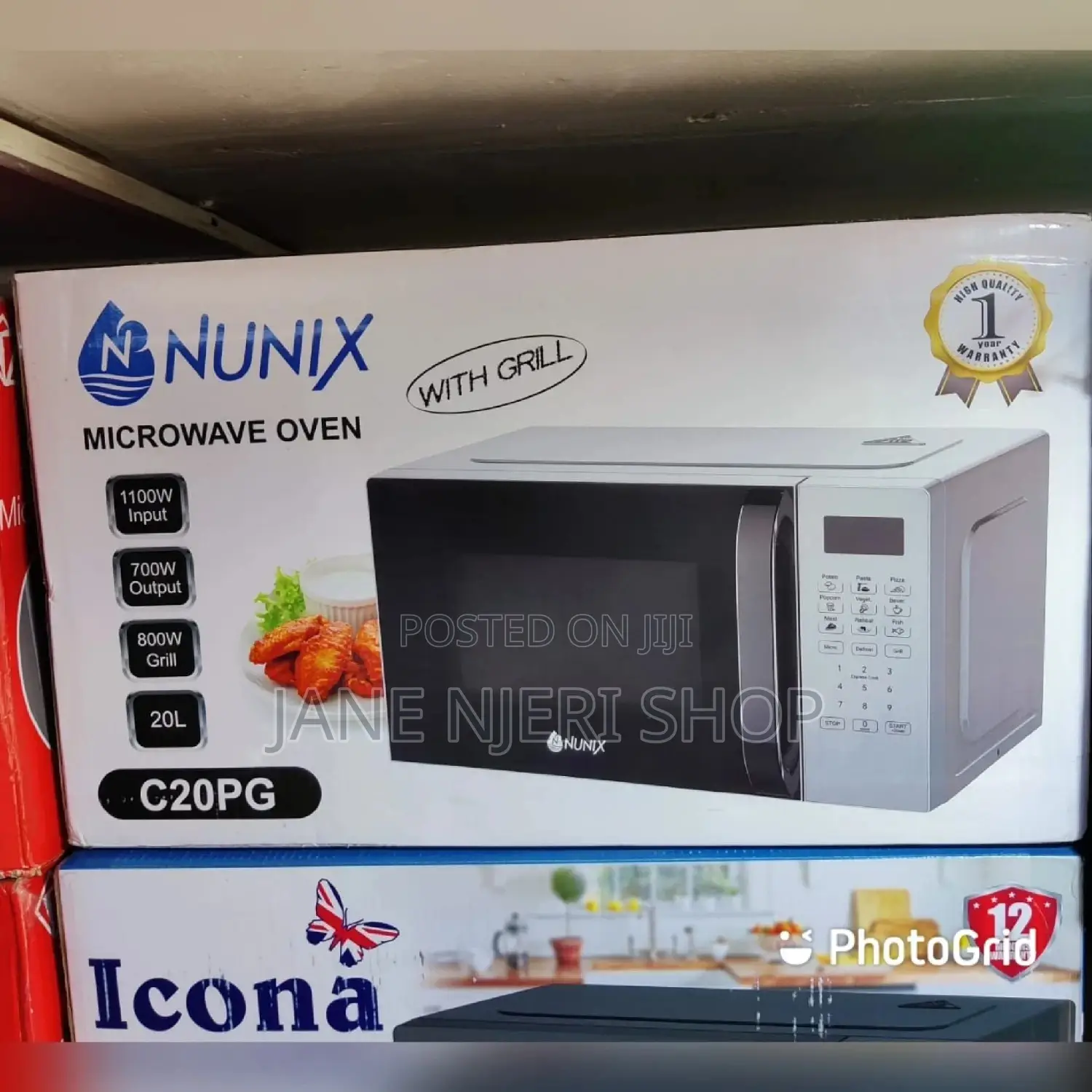Nunix Microwave With Grill
