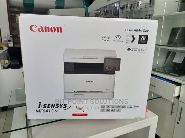Canon I-Sensys Mf641cw Colour Laserjet Printer - main view