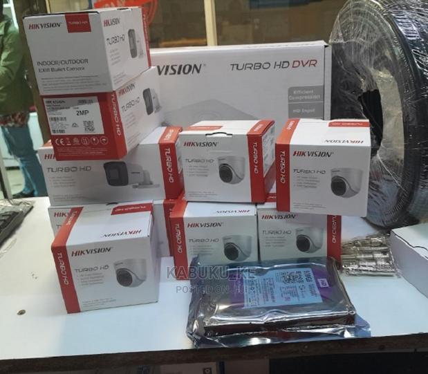 8 Full Camera CCTV Kit With 8 Hd Cameras With Night Vision
