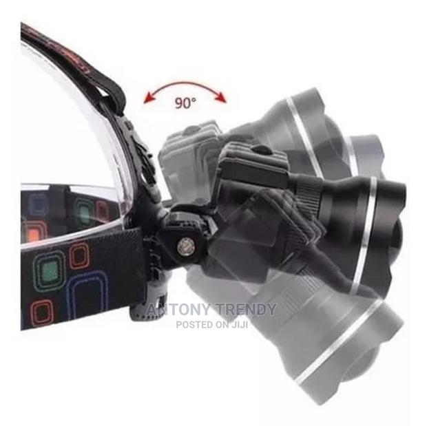 Head Torch Rechargeable, Headlight With 3 Lights - main view