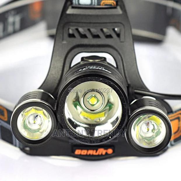 Head Torch Rechargeable, Headlight With 3 Lights 4 Modes - main view
