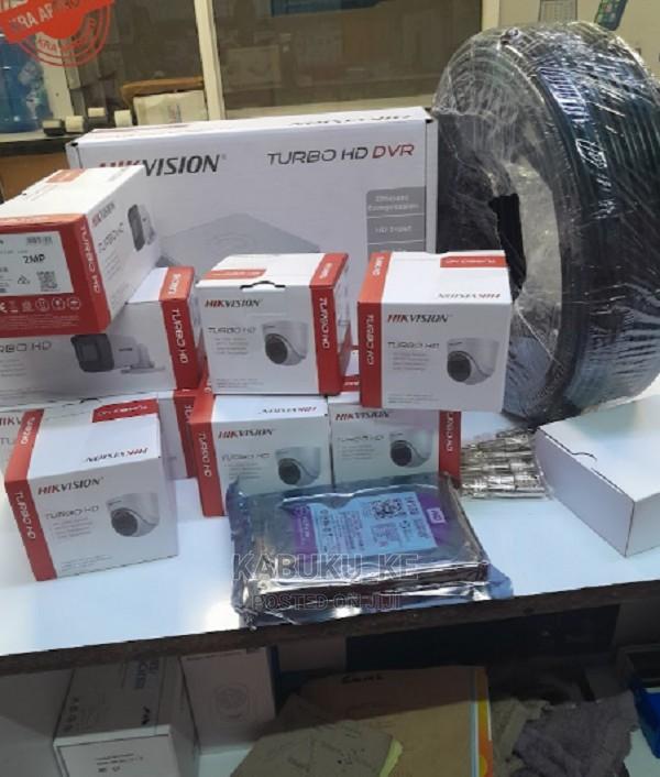 Hikvision 2mp CCTV Camera Full Kit With 8 1080p Cameras