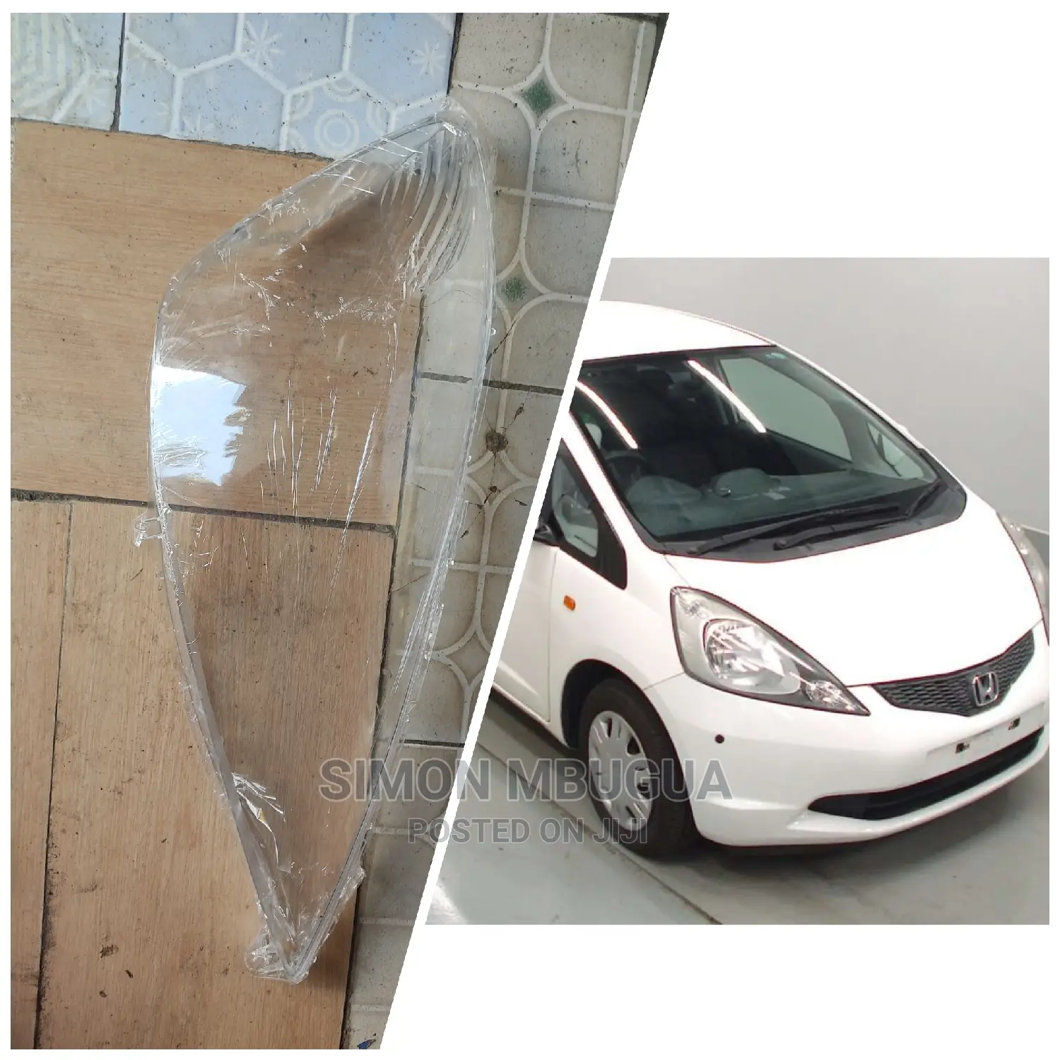 Honds Fit 2008 Headlight Lens